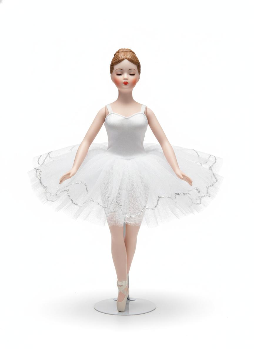 Porcelain Collectible Ballerina Doll