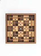 Vintage Wooden Maze Puzzle