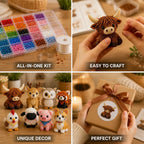 3D Bead Animal Kit All-Inclusive Pre-Sorted Beads & Wire