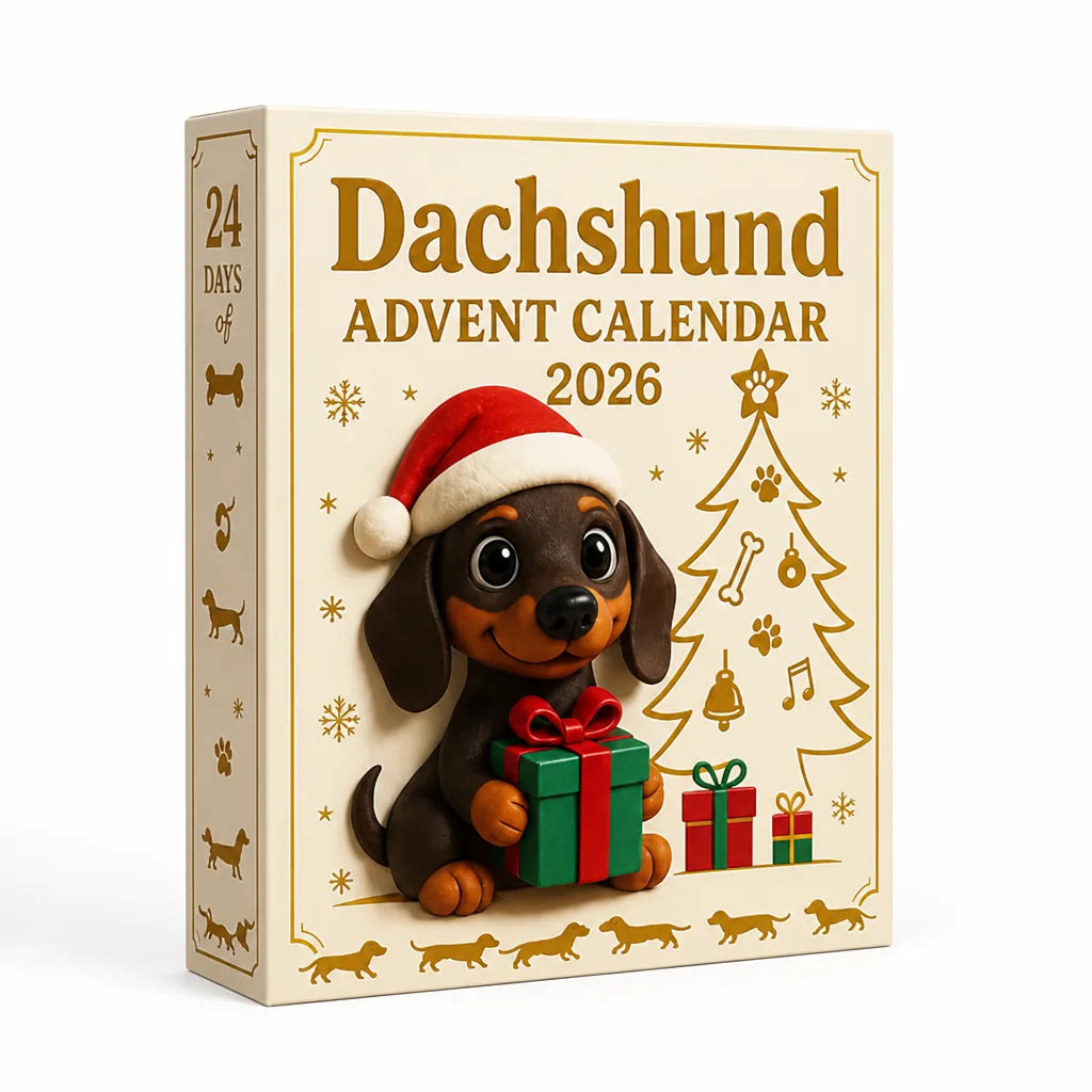 Advent Calendar Acrylic Dachshund 24-Day