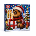 Advent Calendar Capybara Theme Multicolor Compact