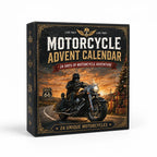 Advent Calendar Motorcycle Themed Acrylic 24 Compartments Compact