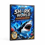 Advent Calendar Shark Theme Acrylic Daily Surprises
