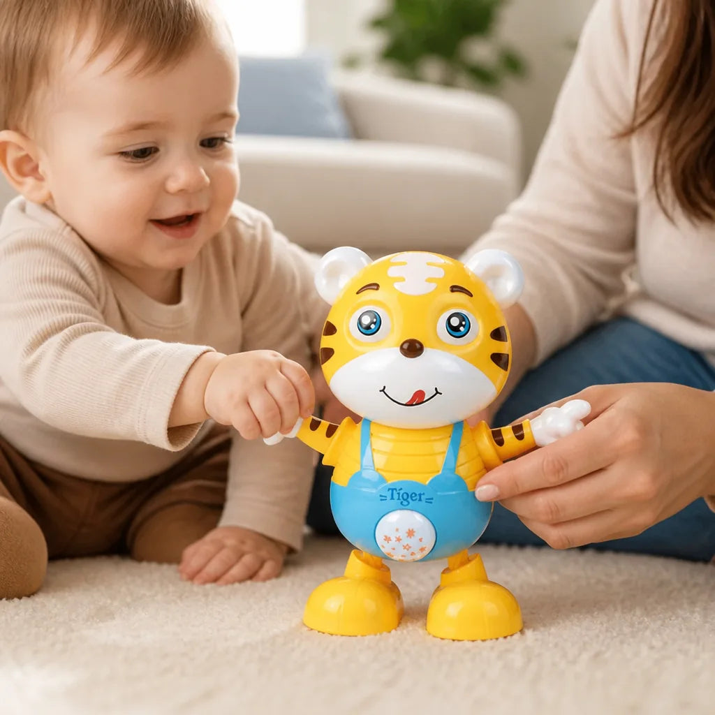 Children's Toy Dancing Tiger Music & Lights