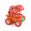 Dinosaur Toy Pull-Back Child-Safe Set of 3