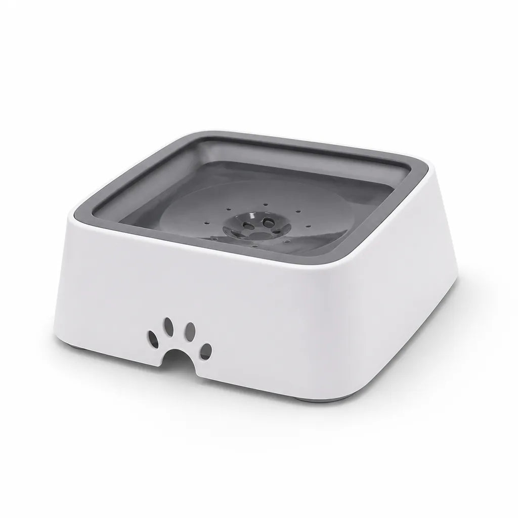 Dog Water Dispenser Splash-Free Slow-Flow BPA-Free 1.5L