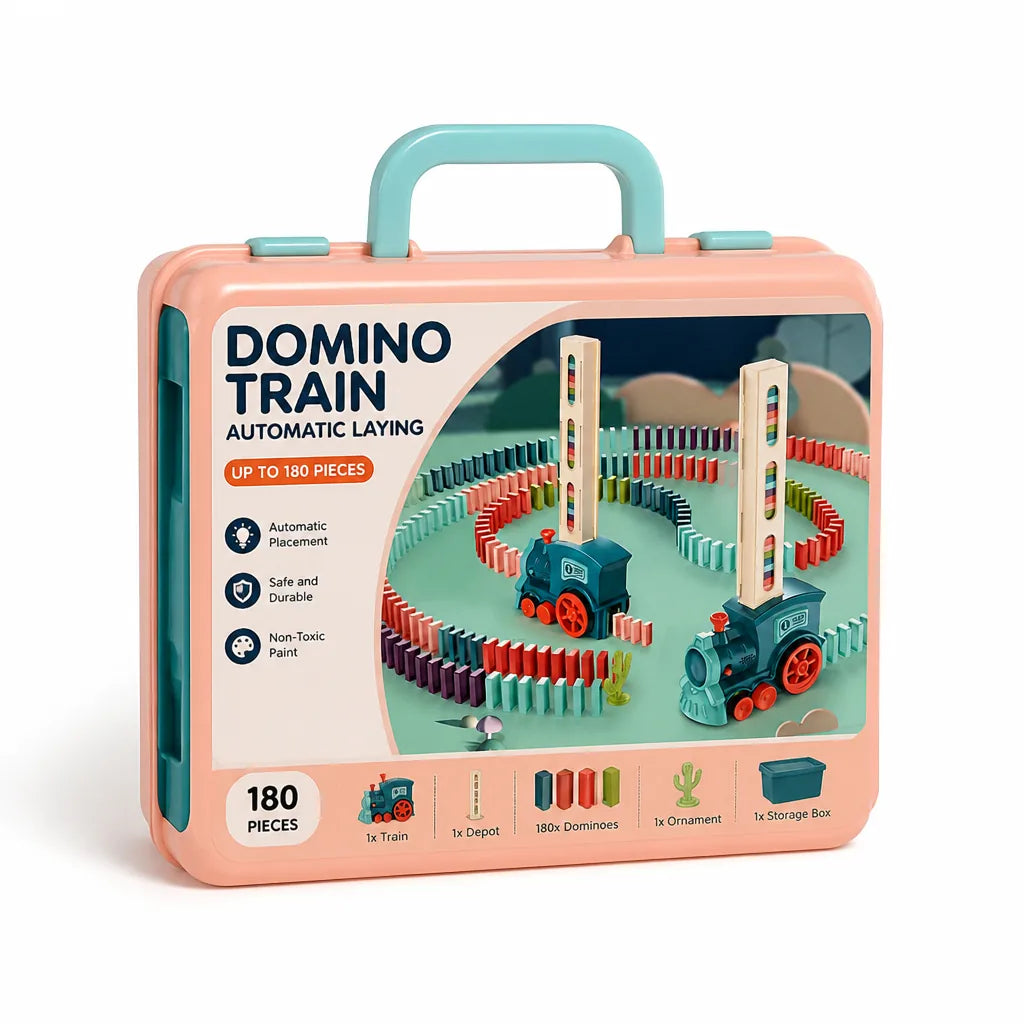 Domino Train Automatic Laying Up To 180 Pieces