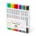 Double-Line Marker Pen Metallic Water-Based Quick-Dry