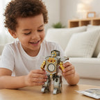 Fidget Dino Toy 2-in-1 Spinner & Transformer Silent Spin