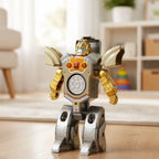 Fidget Dino Toy 2-in-1 Spinner & Transformer Silent Spin