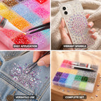 Flat Rhinestones Multicolor Resin Flat Back