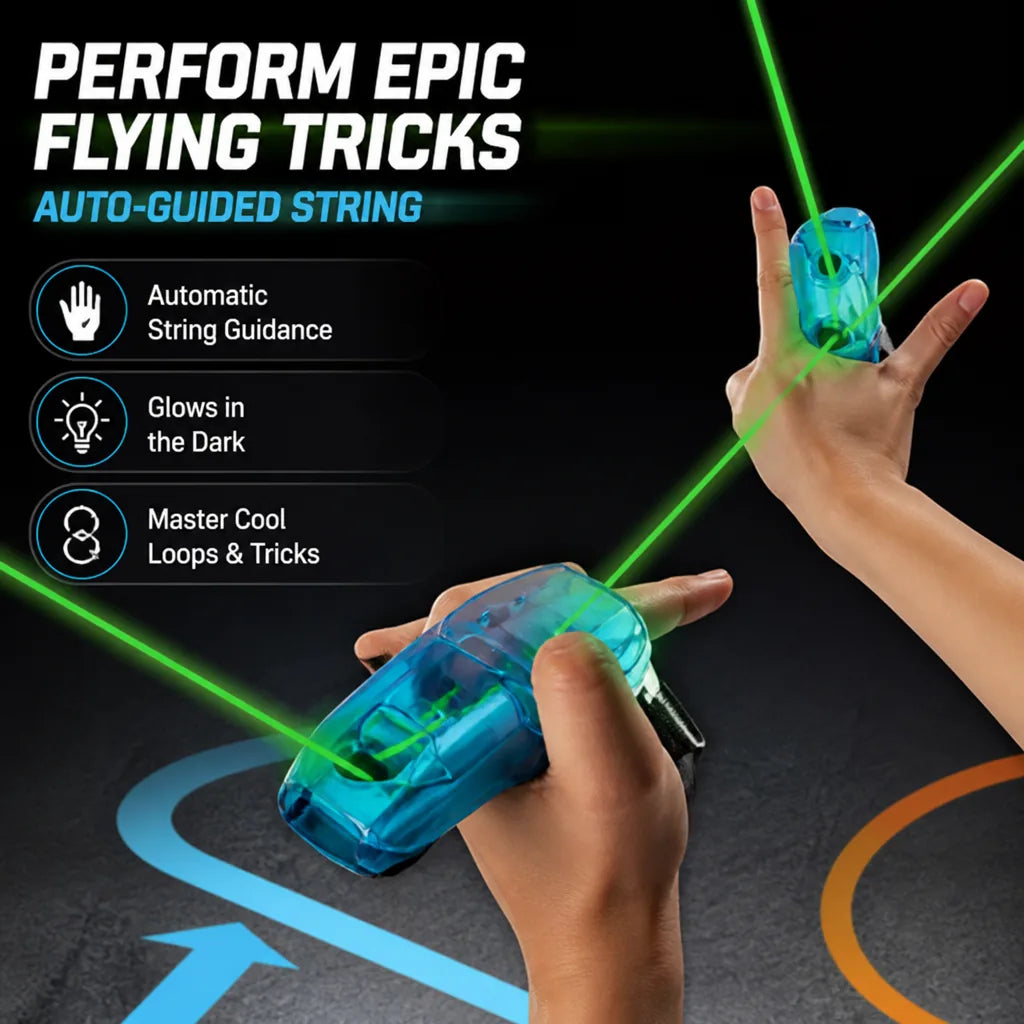 Flying String Toy Glowing & Self-Guiding