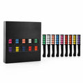 Hair Color Pencils Built-In Comb Washable 10 Colors