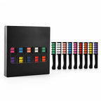 Hair Color Pencils Built-In Comb Washable 10 Colors