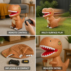 Inflatable Dinosaur Remote Control Battery Powered