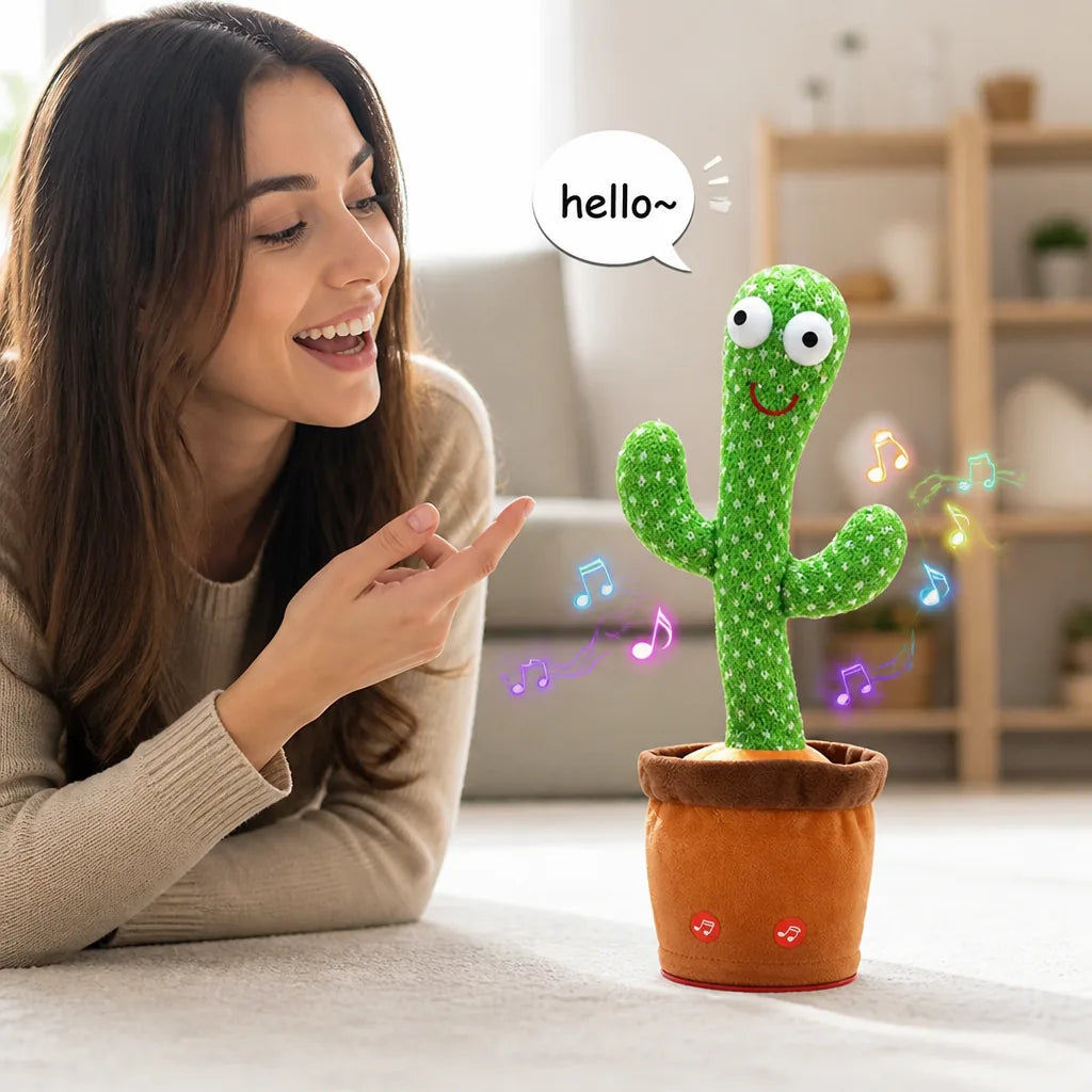 Interactive Plush Talking & Dancing USB Rechargeable