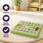 Kids Memory Game Animal Matching 18 Pairs Non-Toxic Cardboard