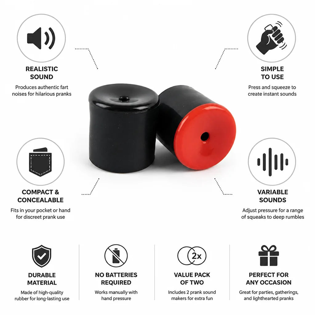 Prank Noise Maker Realistic Sound Two Pack