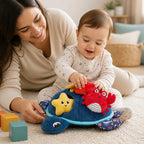 Sensory Toy Turtle Soft Multi-Texture