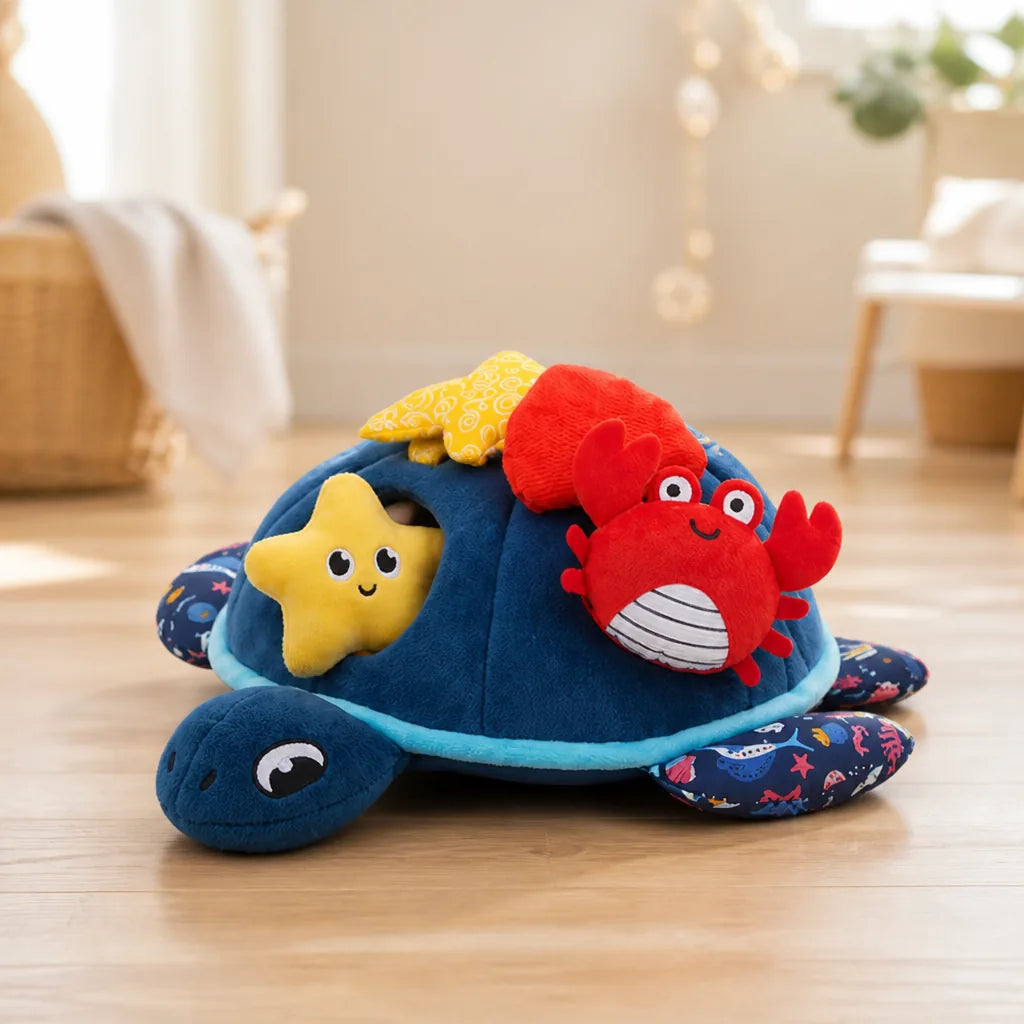 Sensory Toy Turtle Soft Multi-Texture