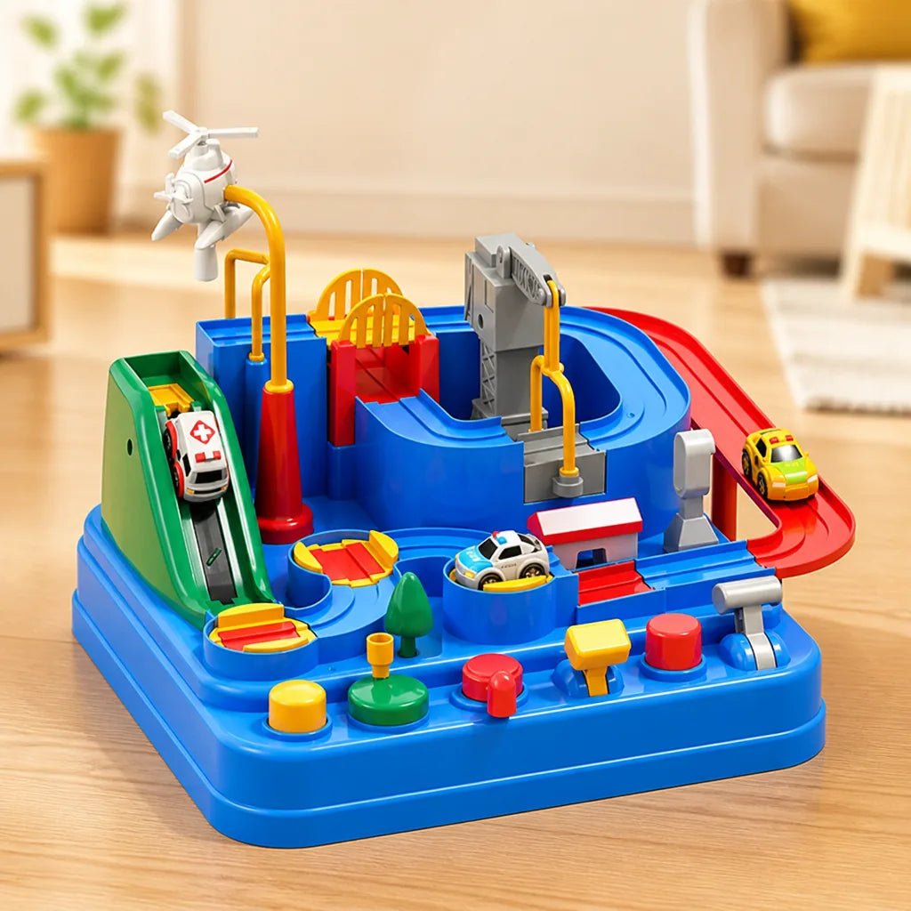 Sensory Vehicle Toy Textured Noise-Free Toddler-Safe