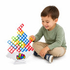 Stacking Tower Game Dexterity & Strategy Event Cards Included