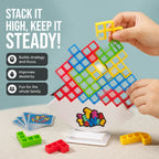 Stacking Tower Game Dexterity & Strategy Event Cards Included