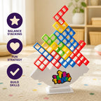 Stacking Tower Game Dexterity & Strategy Event Cards Included