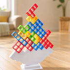 Stacking Tower Game Dexterity & Strategy Event Cards Included