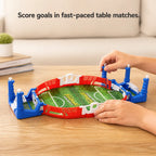 Tabletop Foosball Game Compact Portable Quick Setup