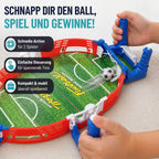 Tabletop Foosball Game Compact Portable Quick Setup
