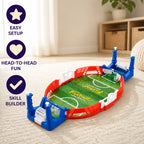 Tabletop Foosball Game Compact Portable Quick Setup
