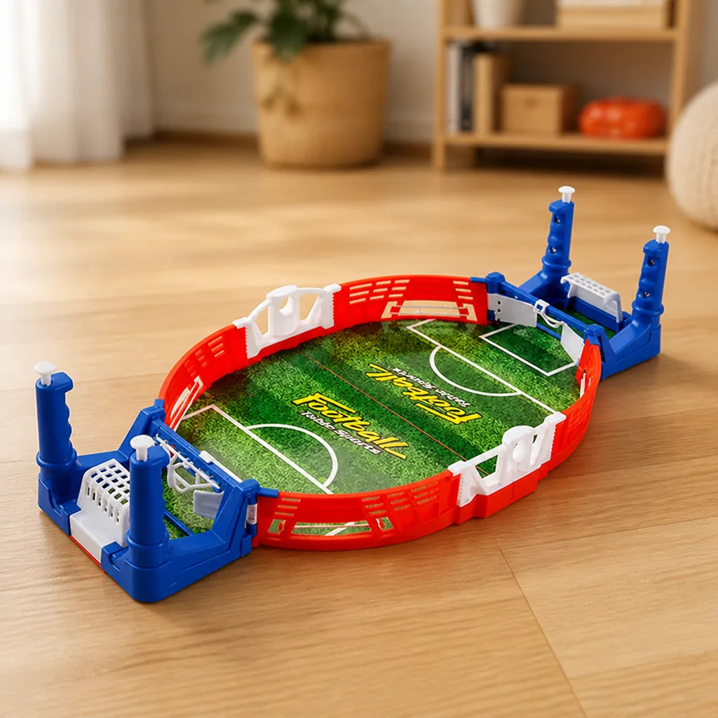 Tabletop Foosball Game Compact Portable Quick Setup