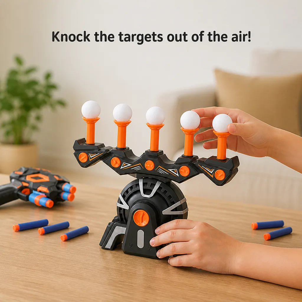Target Game Floating Hover Balls Foam Blaster