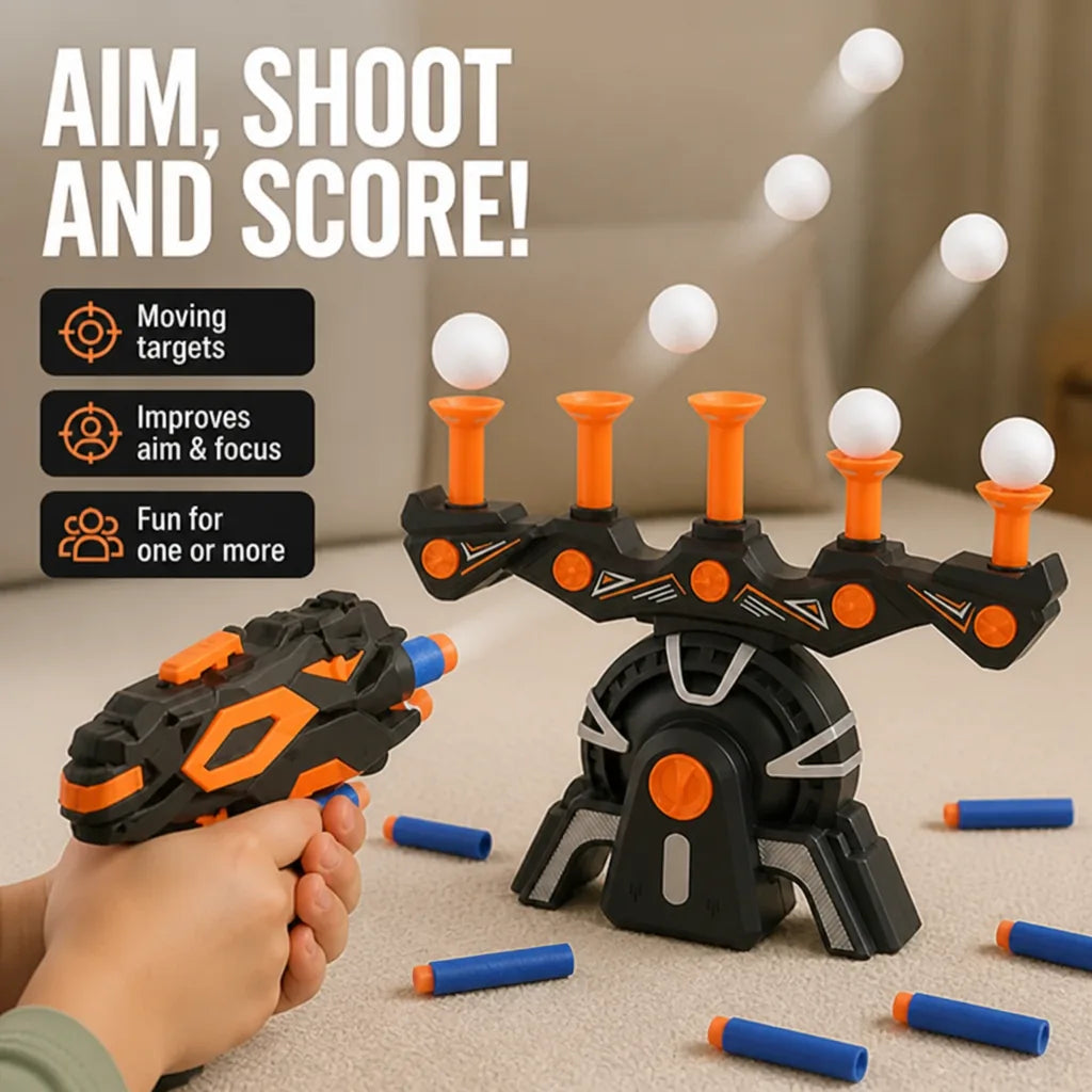 Target Game Floating Hover Balls Foam Blaster