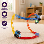 Train Set Motorized Loop Track & Sounds