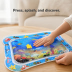 Tummy Time Water Mat Interactive Ocean BPA-Free & Leak-Proof