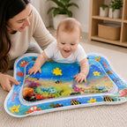 Tummy Time Water Mat Interactive Ocean BPA-Free & Leak-Proof