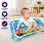 Tummy Time Water Mat Interactive Ocean BPA-Free & Leak-Proof