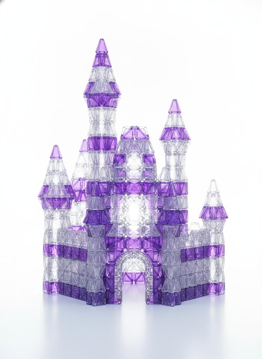 3D Crystal Castle Puzzle
