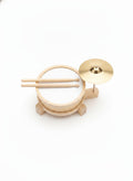 Kids Wooden Drum Kit